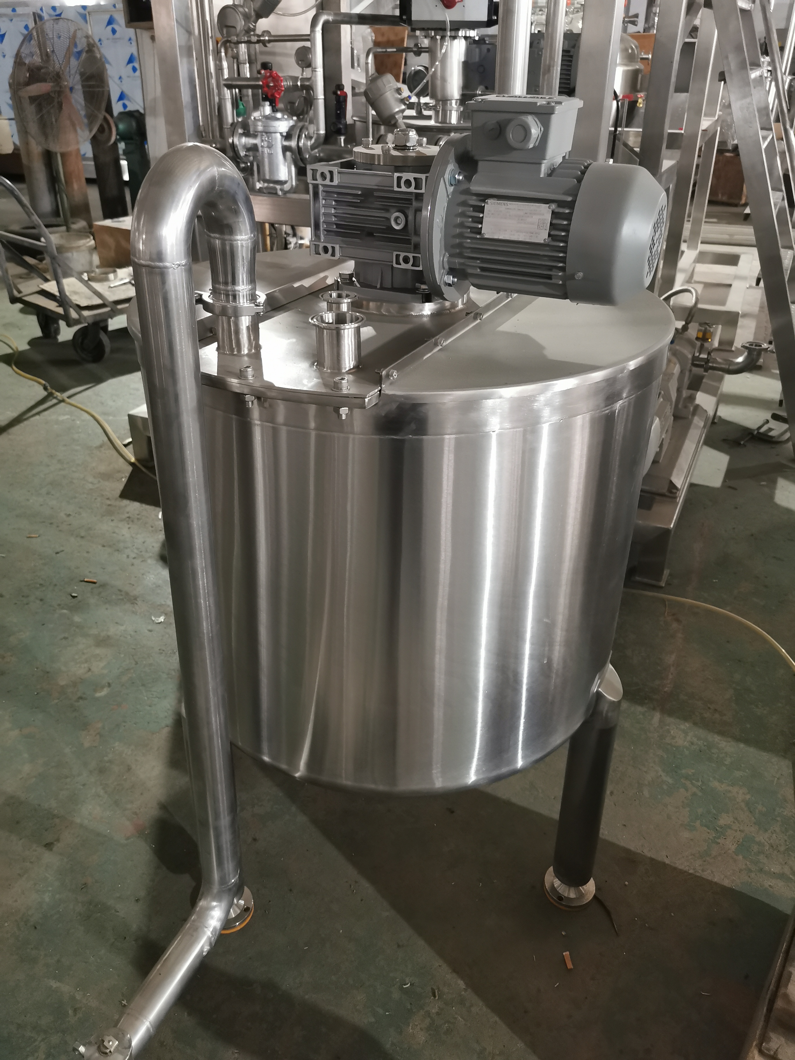 Steam Sugar and Syrup Storage Jacket Tank(300L)